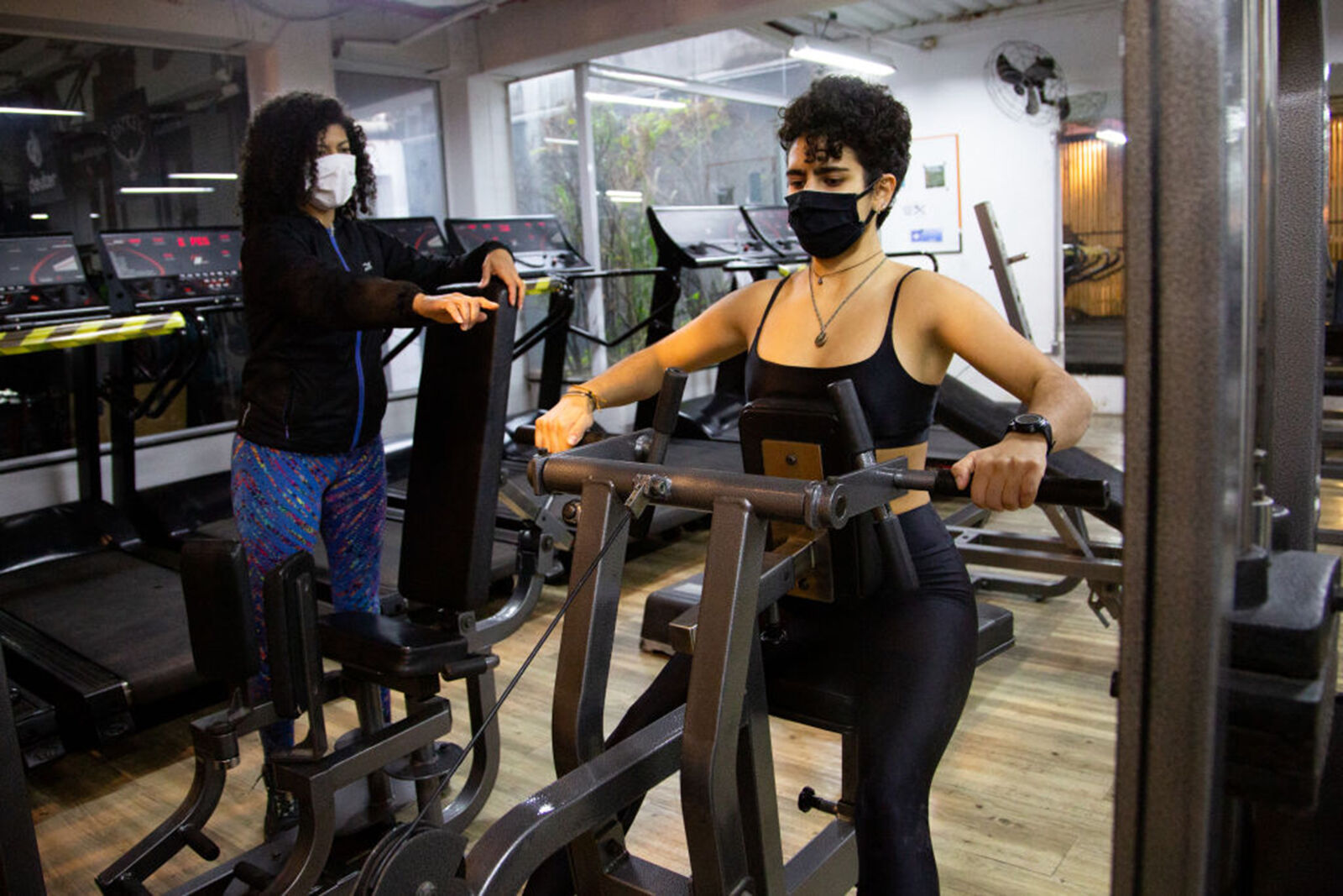 Wear masks (with caution)